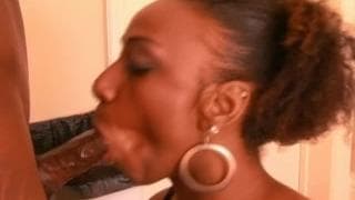 This black couple have an intense fuck