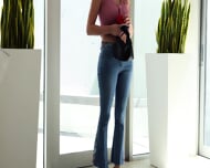 This girl has such PERFECT round big titties you are going to die seeing her bounce on this BBC