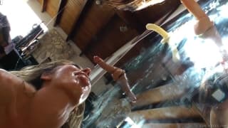 This group of sexy pornstars get horny