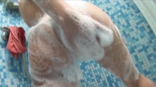 This hot brunette wants to masturbate alone