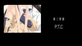 Threesome with two babes with big oppais