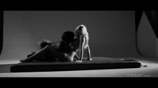 Tracy Lindsay and a friend get their freak on