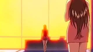 Two beautiful hentai women addicted to sex