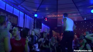 When some bitches fuck in a nightclub!