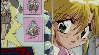 Young blonde with big oppais is screwed