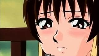 Young hentai boy experiments with sex