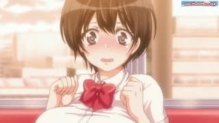 Young woman with huge oppais loves to fuck