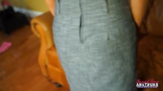 Zoey – A timid POV porn audition today